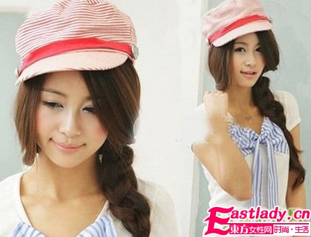 9款夏季校园发型 装嫩不容错过