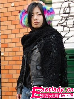 古怪精灵 日本街拍魔幻瘦脸发型秀