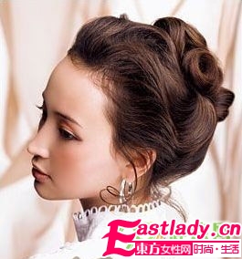 秋季浪漫女人味韩式盘发DIY