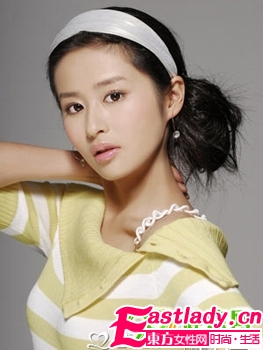 超实用显瘦韩式盘发技巧