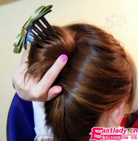 超简单又优雅好看的盘发步骤图解