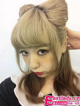 日本猫耳发型 看谁的比较萌