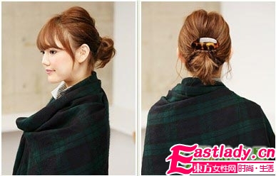 唯美气质 五款浪漫韩式盘发