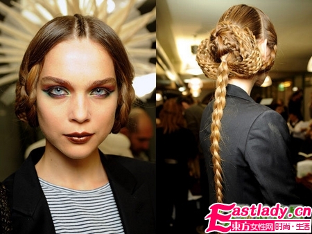 秀场最具艺术感的＂疯狂＂辫子