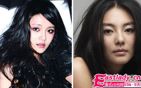 汪小菲女友 大S张雨绮发型PK