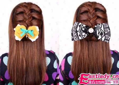 小心机 蝎子辫旧貌换新颜