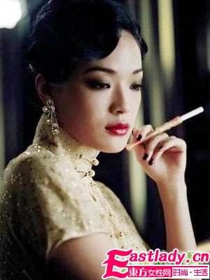 明星复古发型 品最美女人味