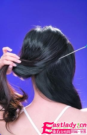 居家也时尚 DIY韩式风情小发髻