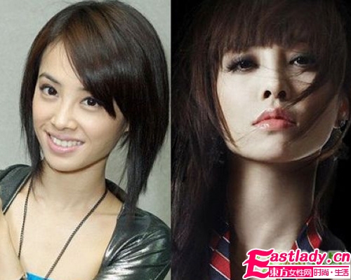 惊艳 今冬最IN厚层次刘海