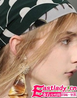 秋季 明星也爱的头巾发饰DIY