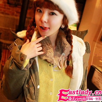 最搭冬装的韩式时尚发型