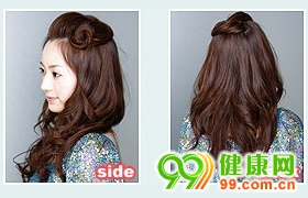 创意大师 教你4款扮嫩发型