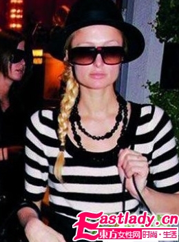 韩国明星秀个性冬日小礼帽造型