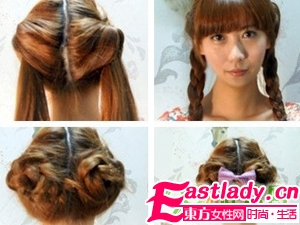 如何编制风情万种辫子造型