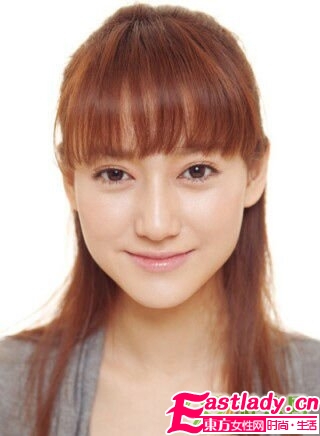 刘海卷发的窍门