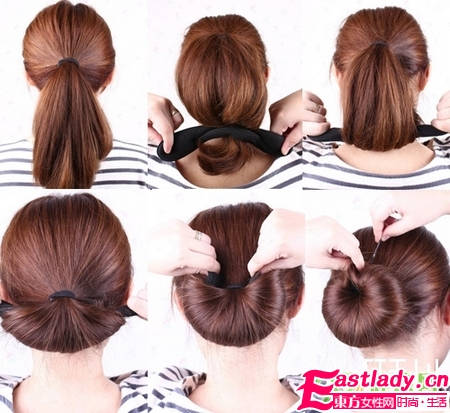 韩式发型扎法步骤