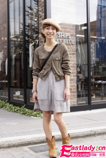 09冬季最新日本街拍达人发型