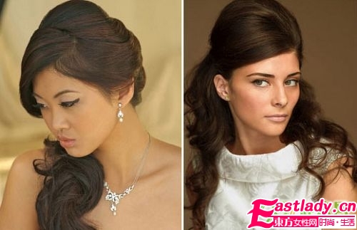 18款经典新娘发型随你挑