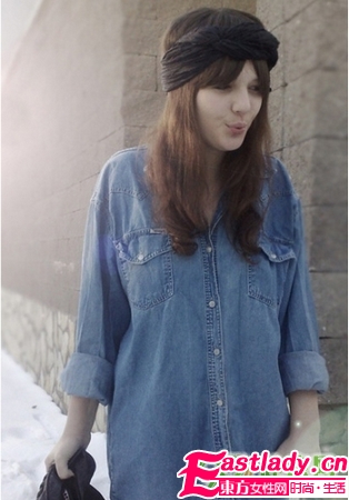 街拍外国美女流行发型