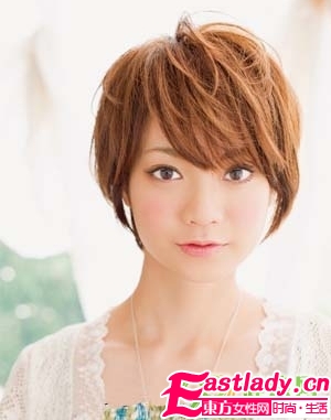 方脸型MM最适合的5款短发发型