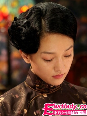 明星复古发型 品最美女人味