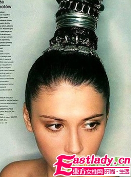 惊艳风情 复古盘发的高贵