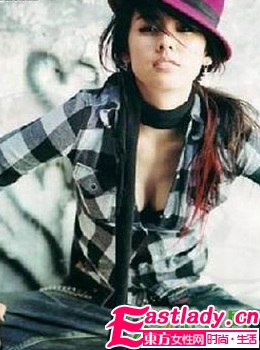 韩国明星秀个性冬日小礼帽造型