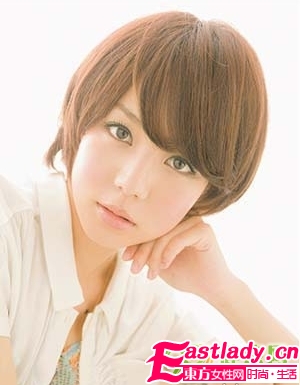方脸型MM最适合的5款短发发型