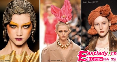 裸额 09冬季时尚发型趋势