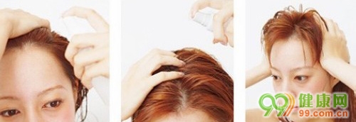 秀发护理 头皮按摩步骤图解
