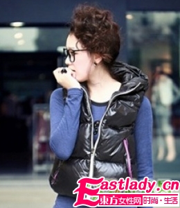 时尚OL造型 最新韩式卷发盘发