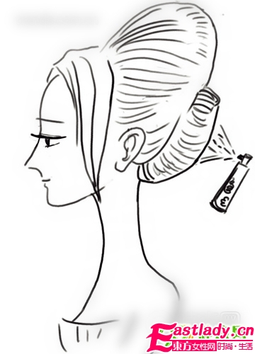 凸显高贵 婉约韩式新娘盘发