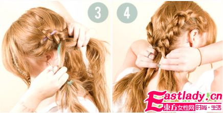 超简单的森女系编发