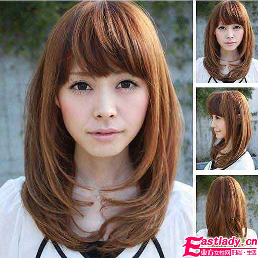 春夏瘦脸长发让你娇俏迷人