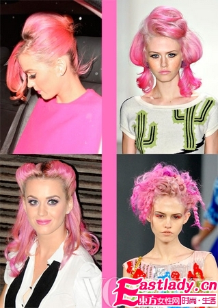 4款艳粉色发型大PK