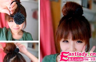 DIY可爱又时尚的冬季发型步骤
