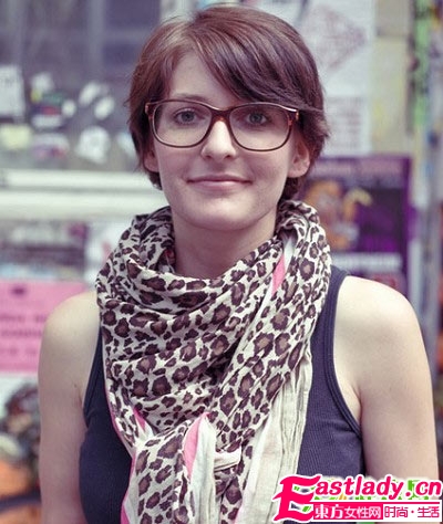 欧美街拍 围巾发型时尚巧搭