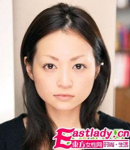 三角脸型的绝妙发型设计