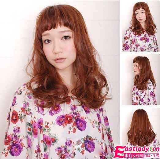 春夏瘦脸长发让你娇俏迷人