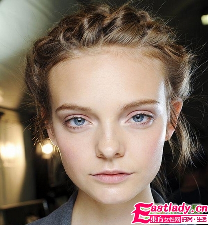 唯美法式麻花辫编发发型