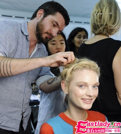 唯美法式麻花辫编发发型