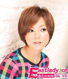 三角脸型的绝妙发型设计