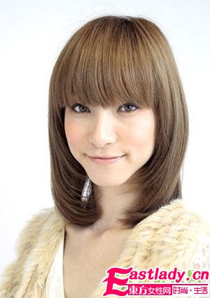 男人最爱 6款邻家女孩顺直发型