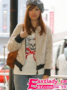 甜蜜可爱风 东京最新街拍发型