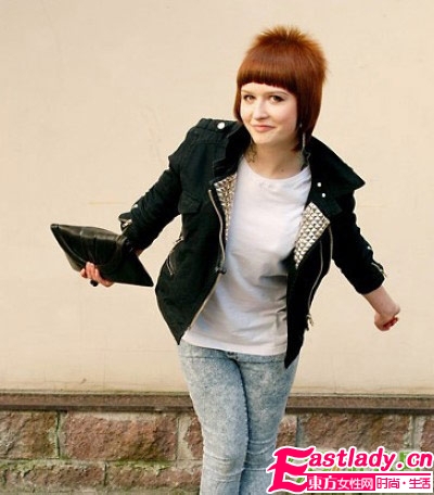 09秋季街拍 欧美时尚发型潮