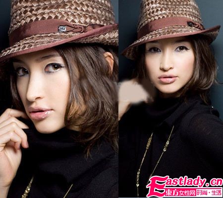 10款最招桃花发型 绝美朦胧味