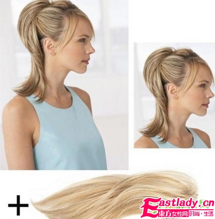 小编教你如何带假发