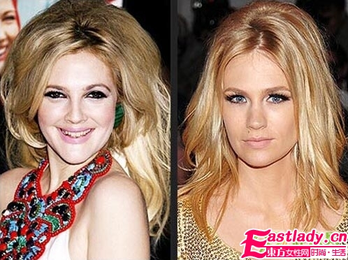 明星们的同款发型美丽大PK