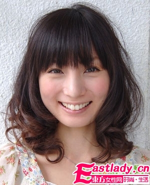 圆脸MM最爱的超人气秋季发型