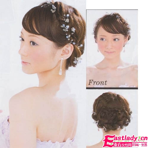 2010春夏 最典雅新娘韩式盘发